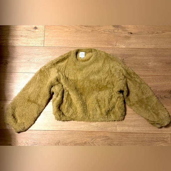 Sammy Robinson x Princess Polly faux fur crew neck sweater - Picture 1 of 4